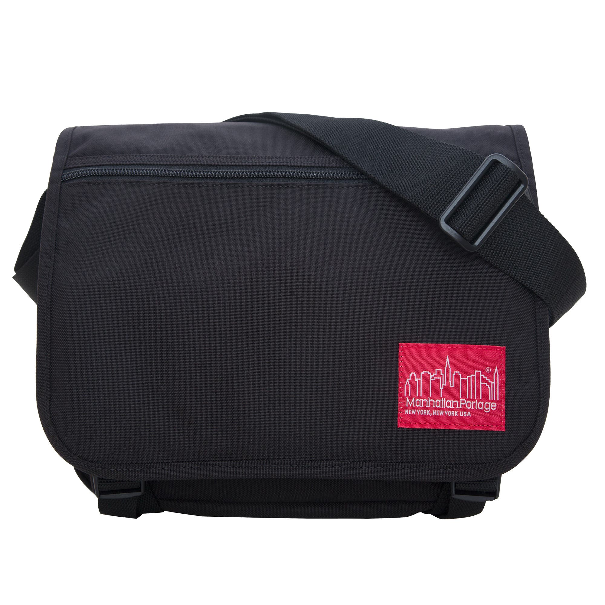 Manhattan Portage Europa Messenger Bag, Main, color, Black