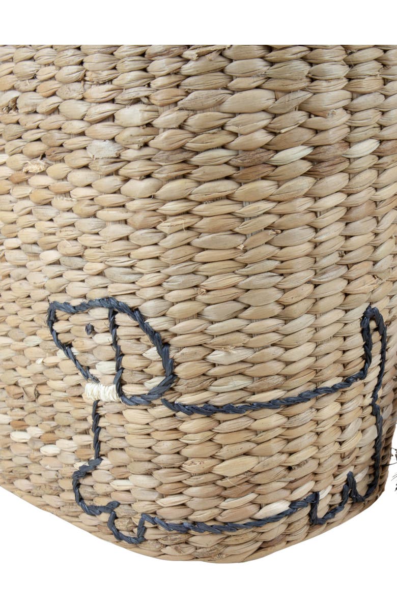 LIKHA Dachshund Embroidered Tote Bag, Alternate, color, Natural