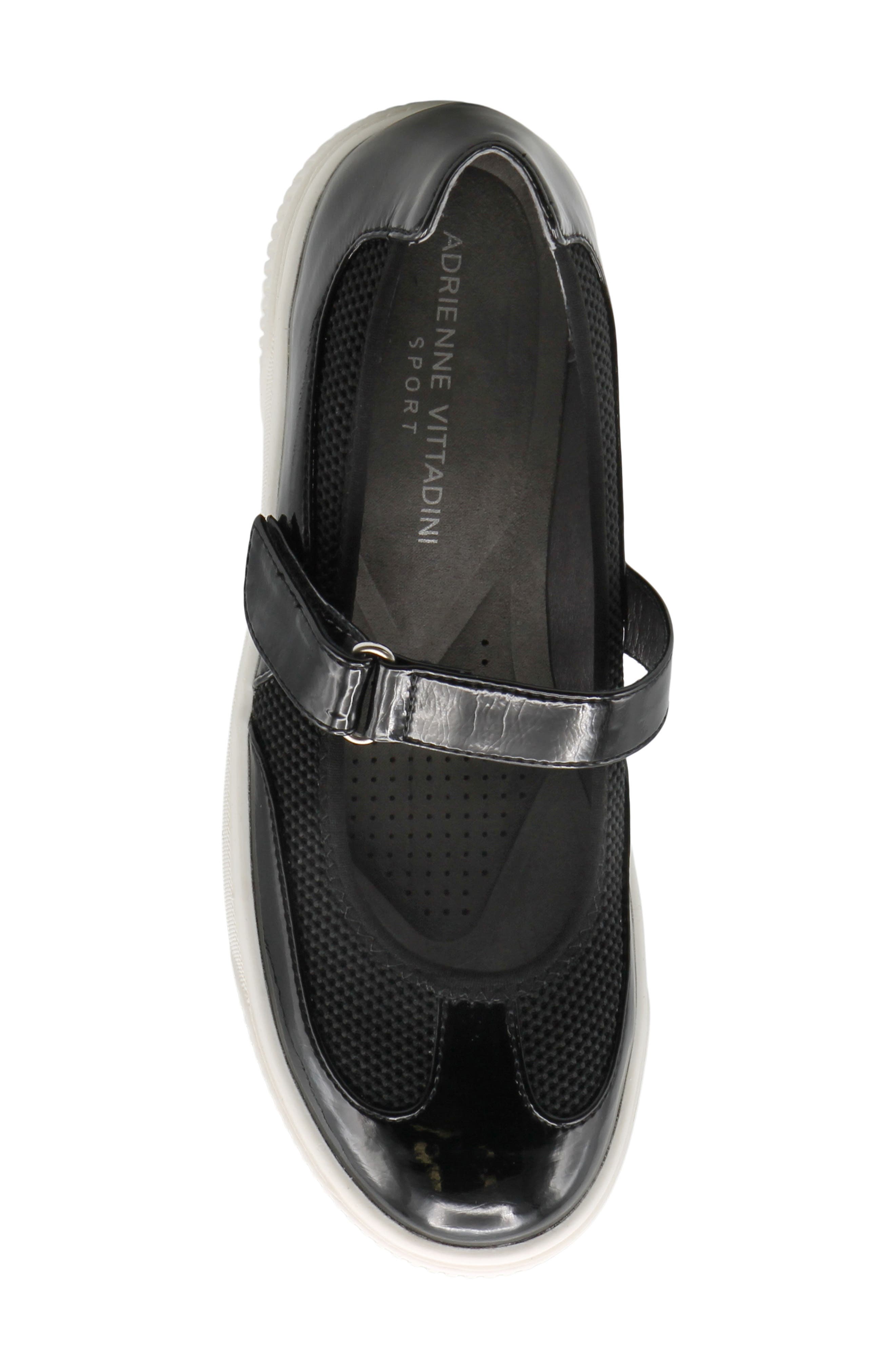 Adrienne Vittadini Riggs Flat, Alternate, color, Black Mesh