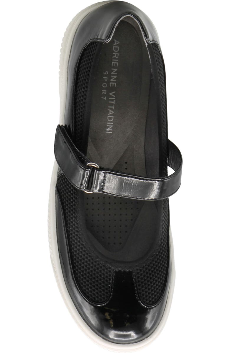 Adrienne Vittadini Riggs Flat, Alternate, color, Black Mesh