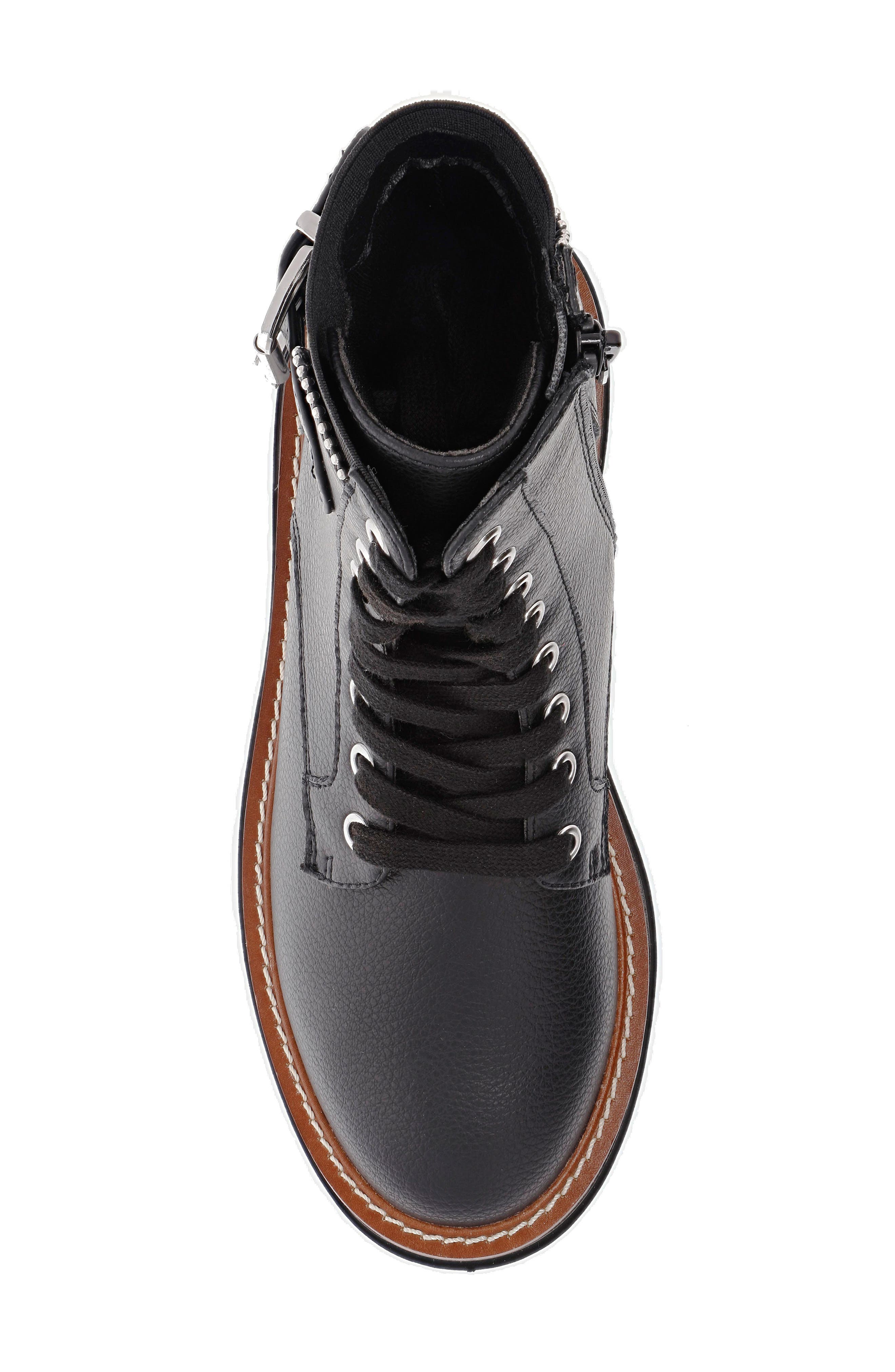 MIA Foster Water Resistant Leather Boot, Alternate, color, 