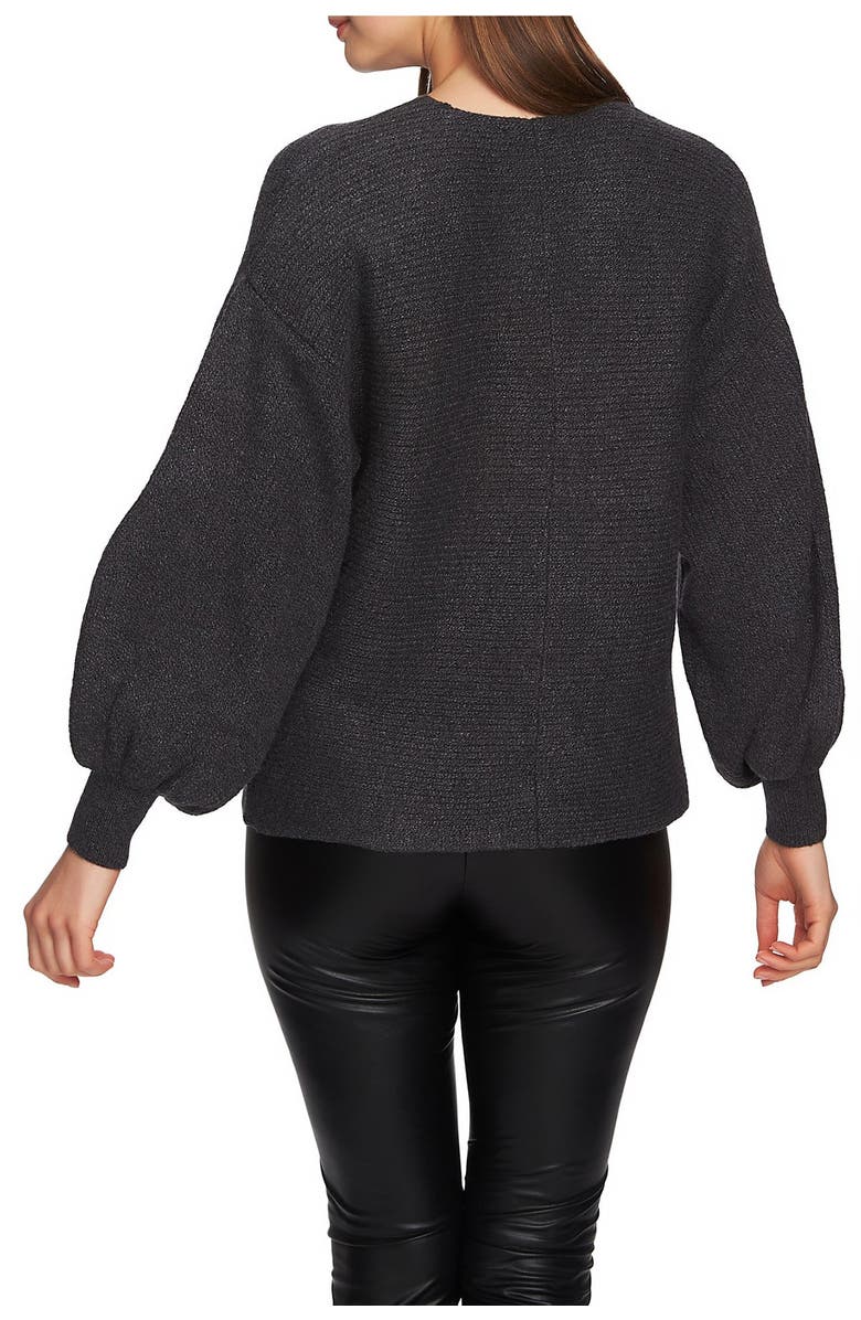 1.STATE Blouson Sleeve V-Neck Sweater, Alternate, color,