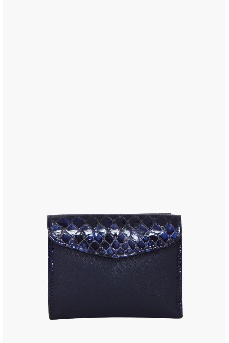 Grace Wallet 215, Alternate, color, Navy / Beige