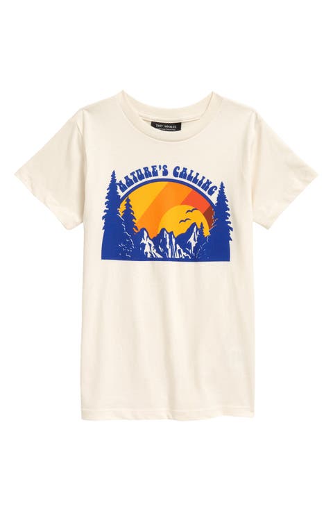 Kids' Nature's Calling Cotton Graphic Tee (Toddler & Little Boy)