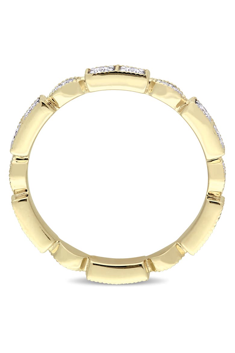 1/3 CTW Diamond Anniversary Ring 10k, Alternate, color, 10k Yellow Gold