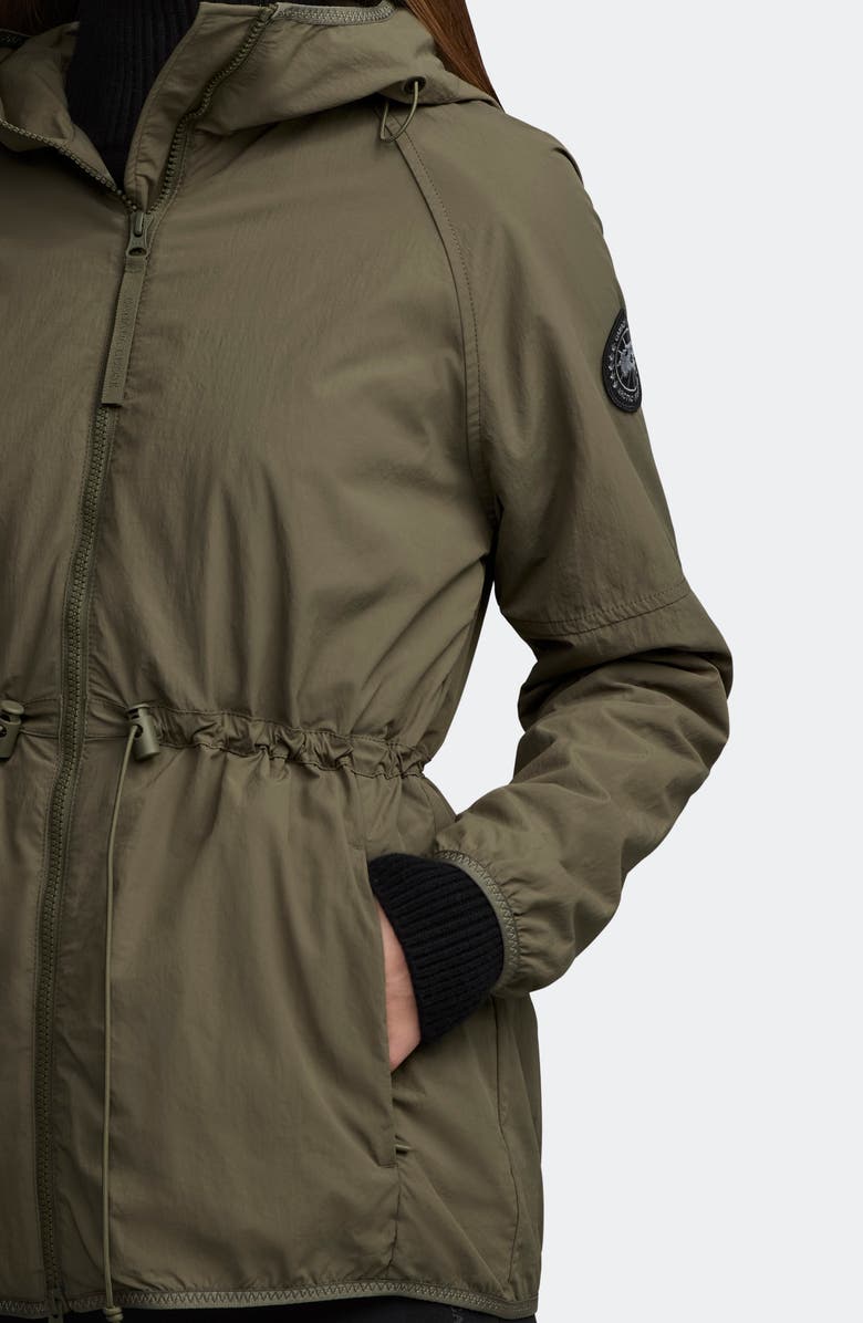 Canada Goose Lundell Water Repellent Hooded Jacket, Alternate, color, Smokey Sage