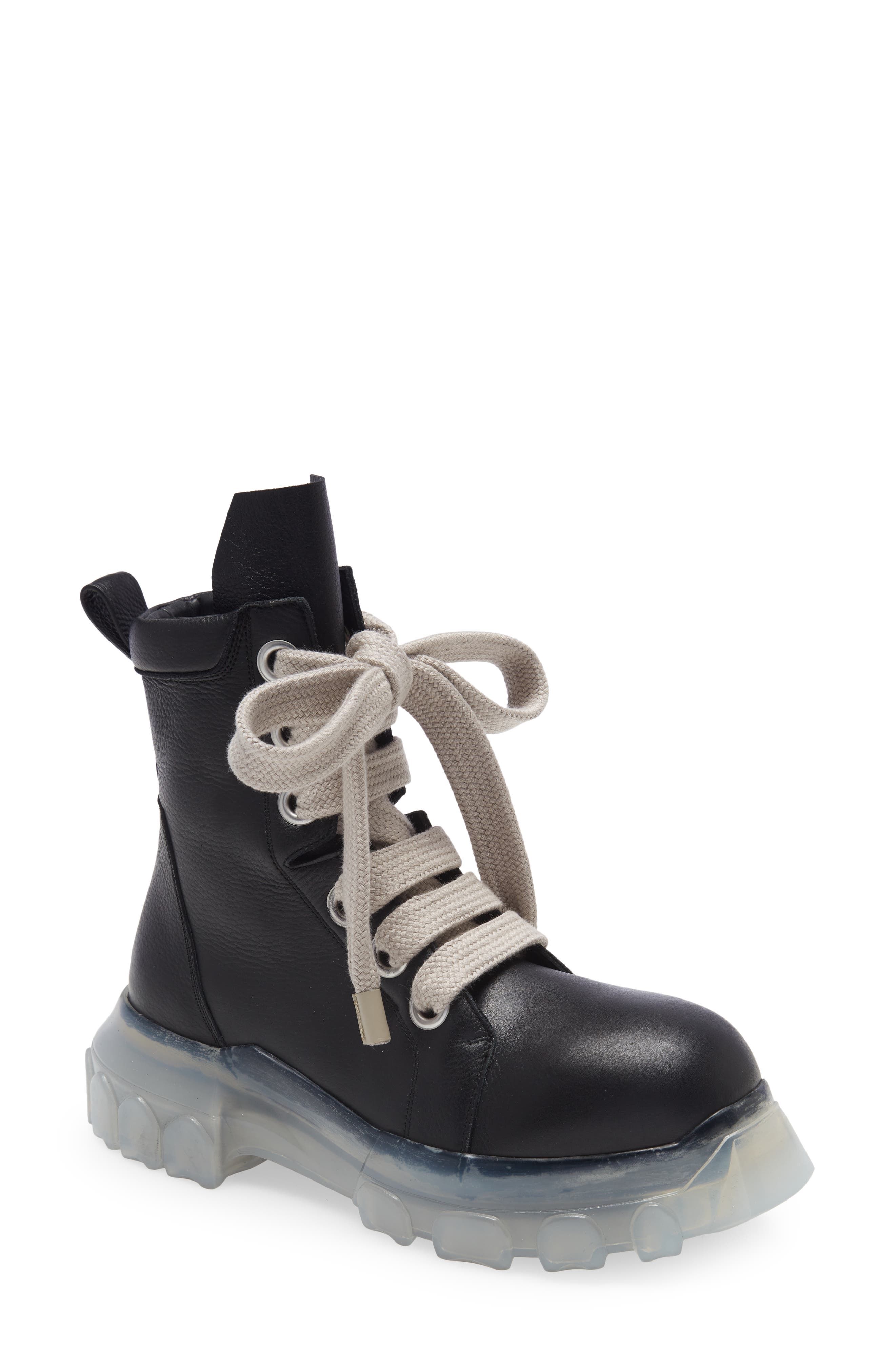 Rick Owens Bozo Tractor Lace-Up Boot (Men) | Nordstrom
