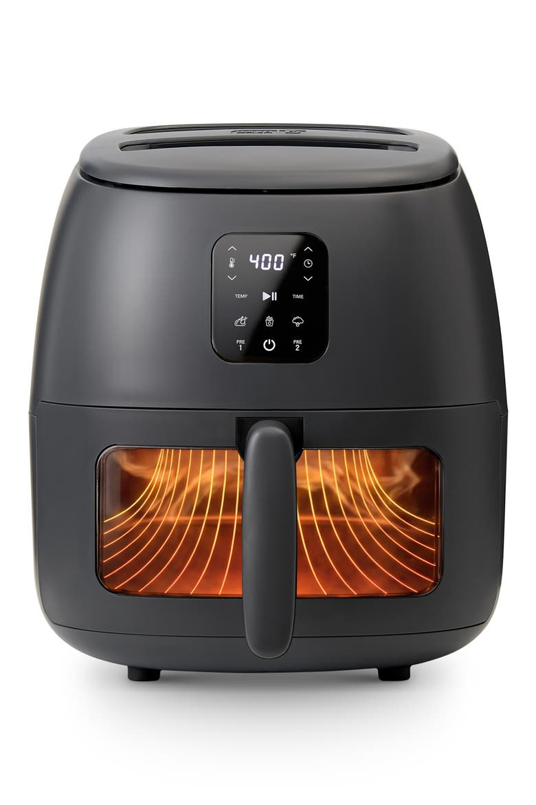 6-Quart FlashFry Digital Infrared Air Fryer, Alternate, color, FORGED IRON