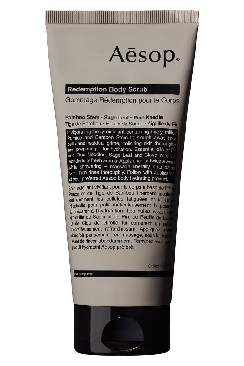 Redemption Body Scrub, Main, color, NO COLOR