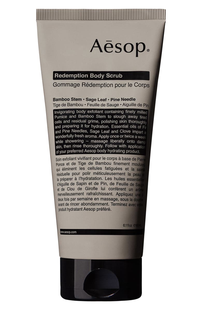Aesop Redemption Body Scrub, Main, color, 
