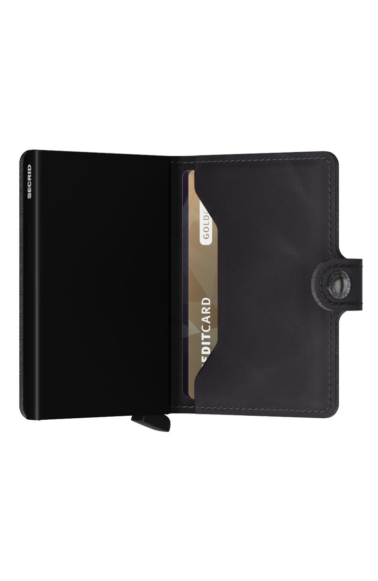 Secrid Miniwallet Vintage, Alternate, color, Black