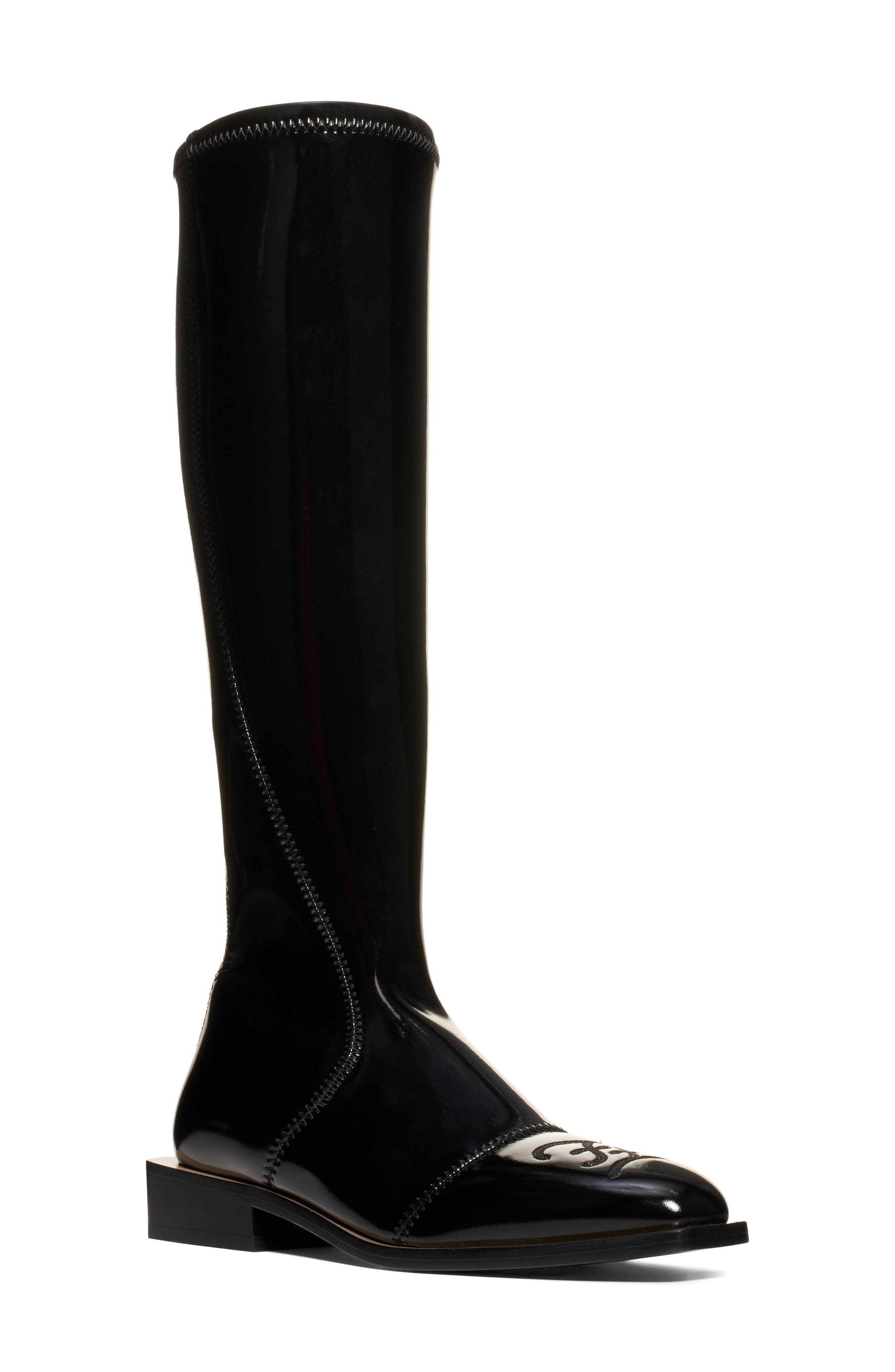 Fendi Knee High Boot, Main, color, 