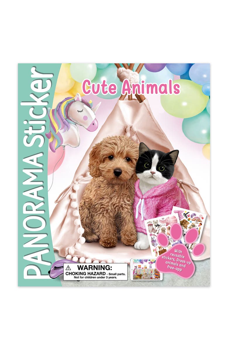 book 'n' app pApplishing house Sticker Book, Main, color, Multicolored