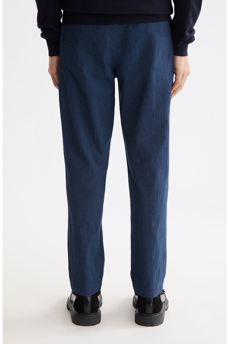 Finch Cotton Blend Seersucker Pants, Alternate, color, SKY CAPTAIN MINI CHECK