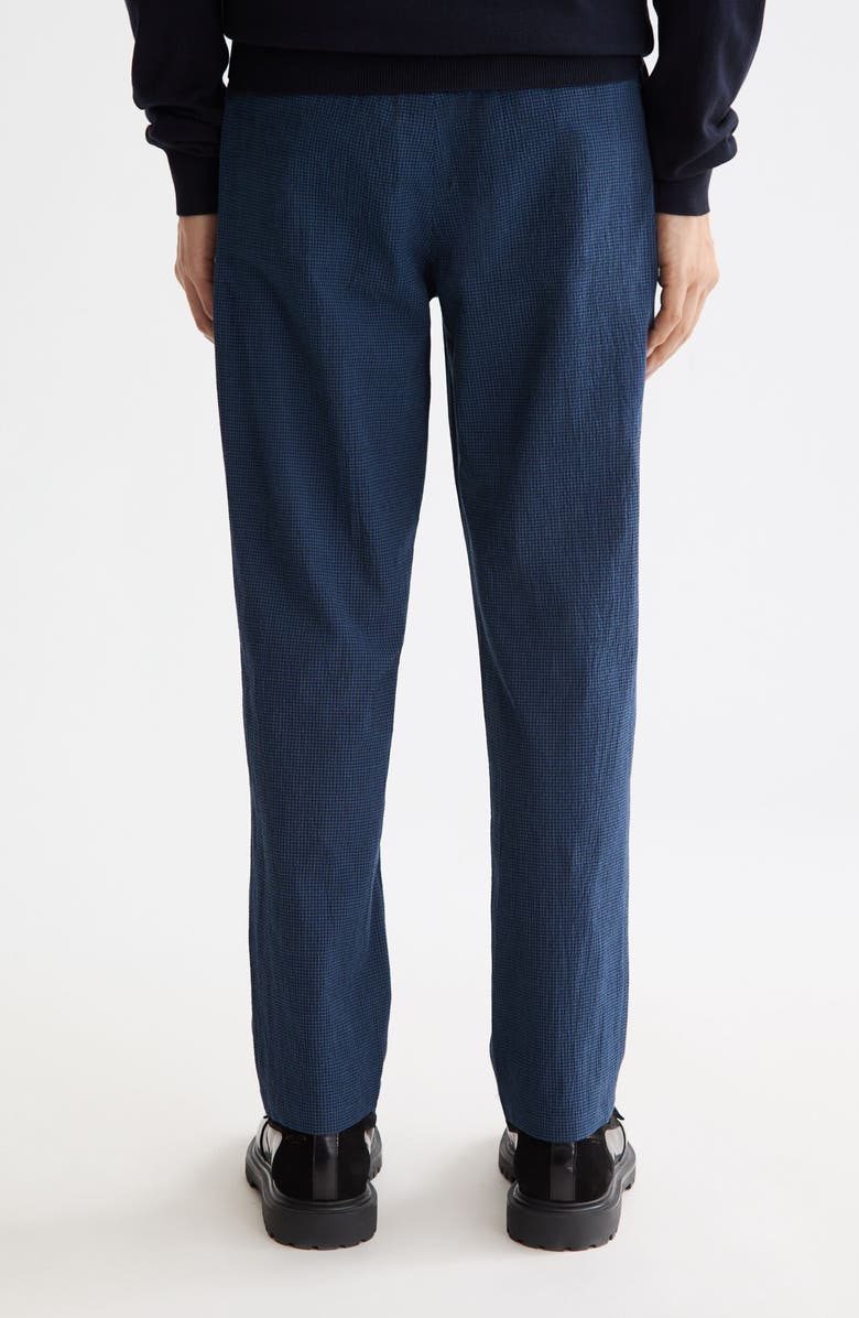 Scotch & Soda Finch Cotton Blend Seersucker Pants, Alternate, color, Sky Captain Mini Check