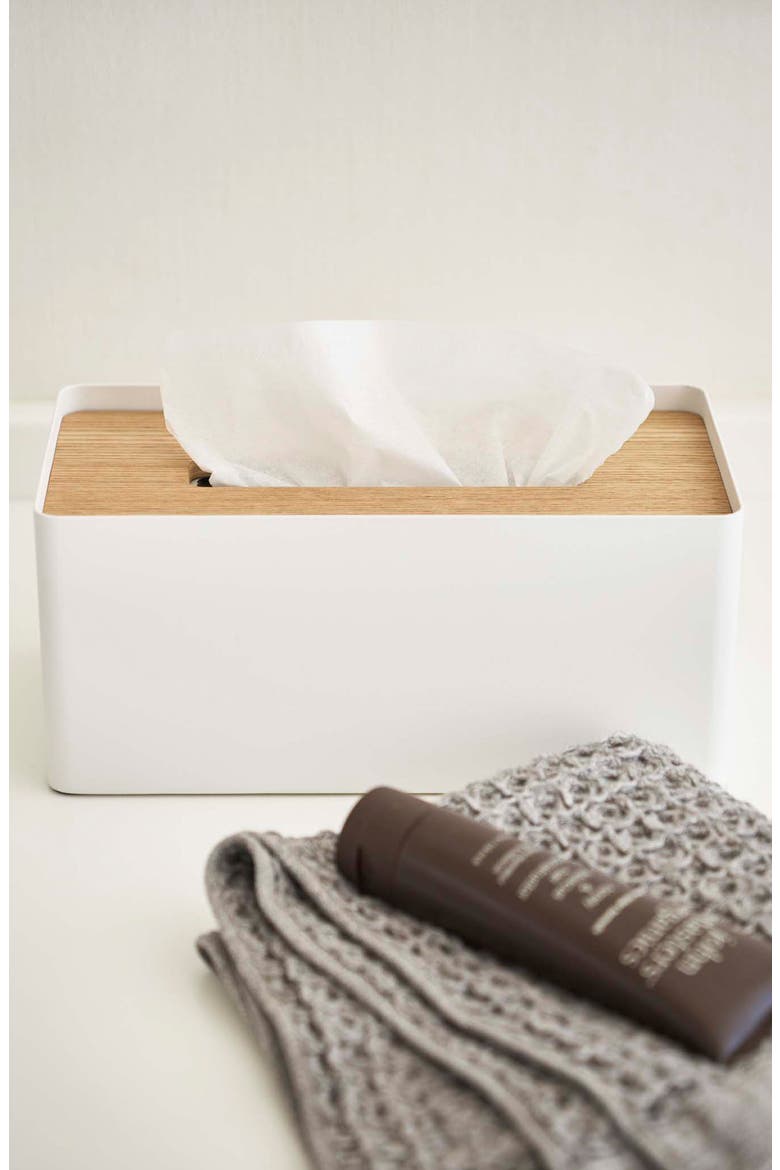 Standard Rectangular Tissue Box Case, Alternate, color, ASH