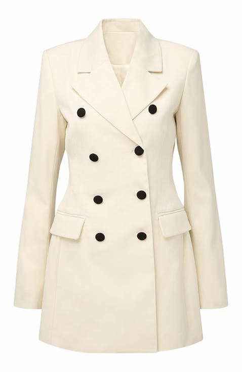 Peplum Blazer Mini Dress