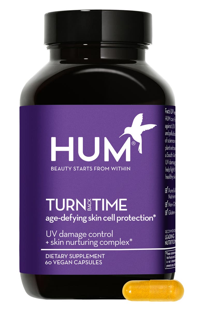 Hum Nutrition Turn Back Time Anti-Aging Supplement, Main, color, 