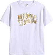 Billionaire Boys Club Kids' Camo Curve Logo Graphic T-Shirt