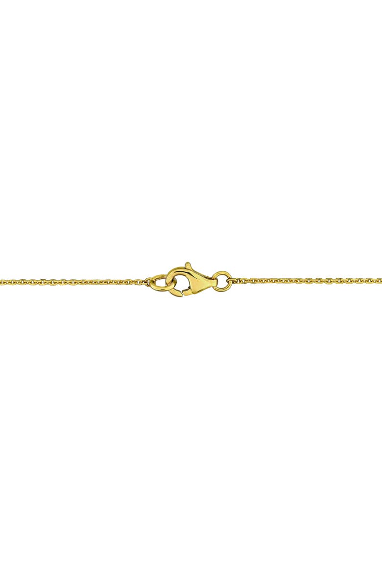 Julianna B. Birthstone & Diamond Station Necklace 14k Gold, Alternate, color, Peridot