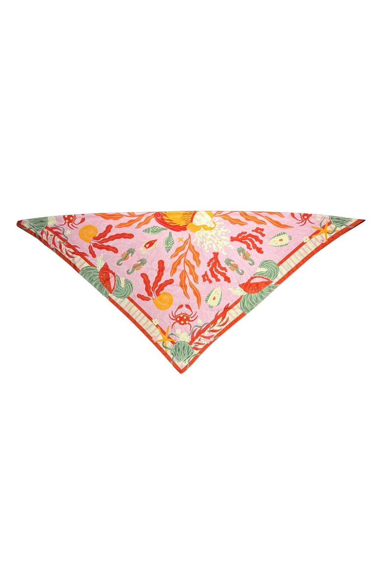 MARCUS ADLER Sea Print Sarong, Alternate, color,