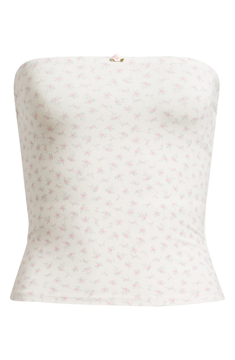 HAPPY CAMP3R Sugar Plum Quinn Strapless Top, Alternate, color, Baby Pink