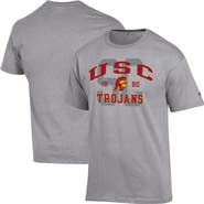 Champion Men's Champion Heather Gray USC Trojans Varsity T-Shirt