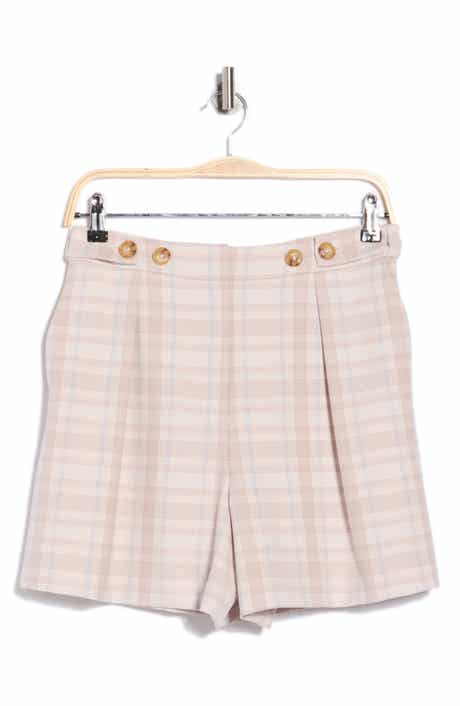 Derek Lam 10 Crosby Boswell Plaid Shorts