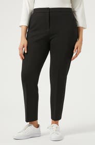 Marina Rinaldi Nada Slim Fit Jersey Ankle Pants