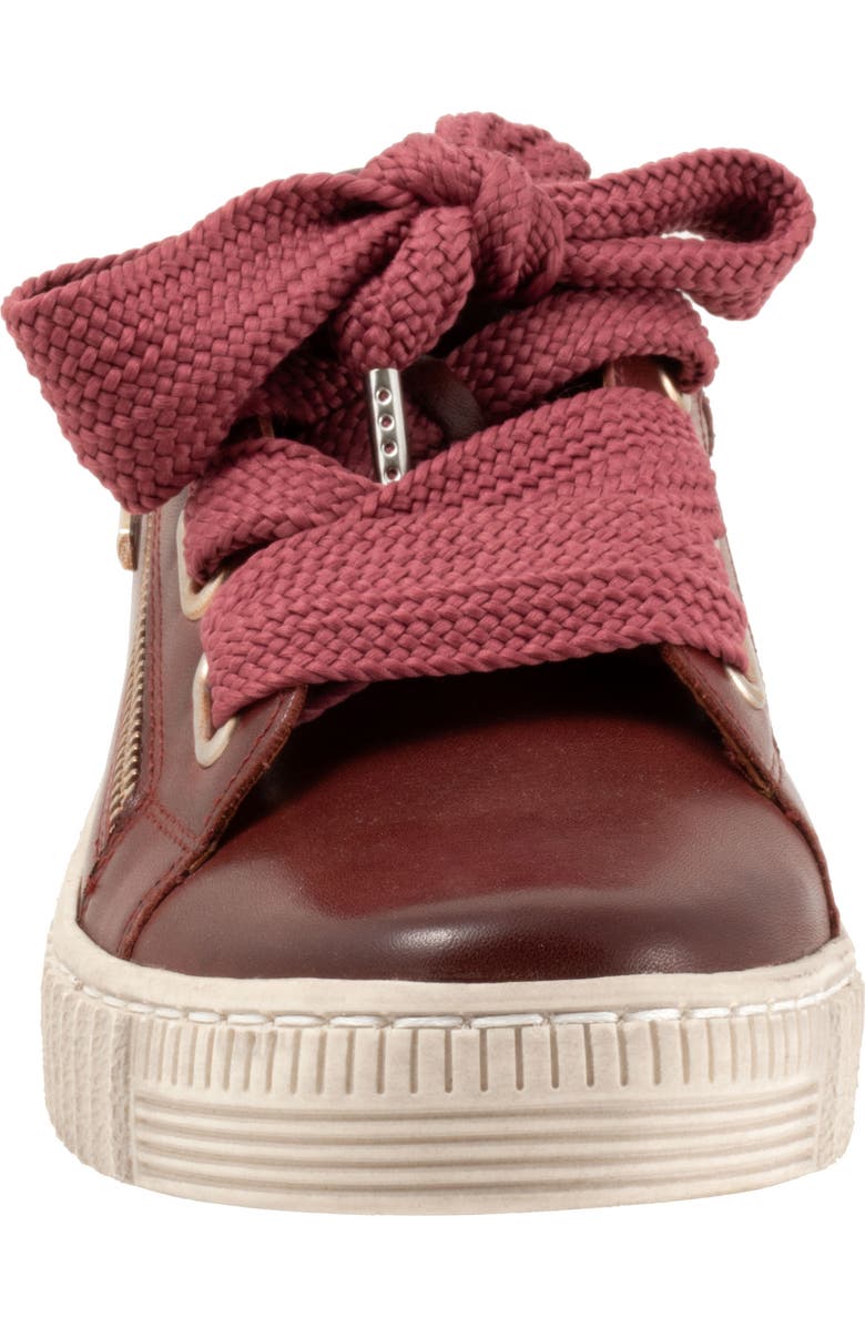 EOS FOOTWEAR Jovi Zip Sneaker, Alternate, color, Bordeaux