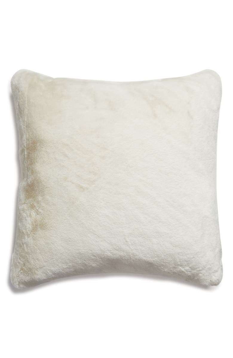 Rachel Parcell Favorite Faux Fur Accent Pillow, Main, color, 