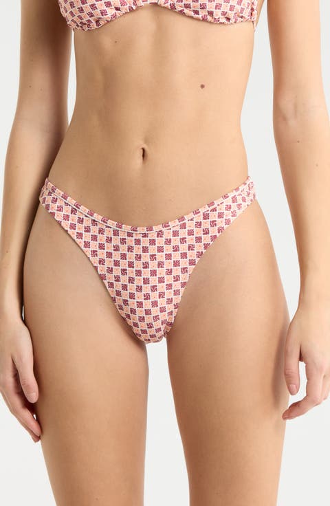 Classic Surf High Leg Bikini Bottoms