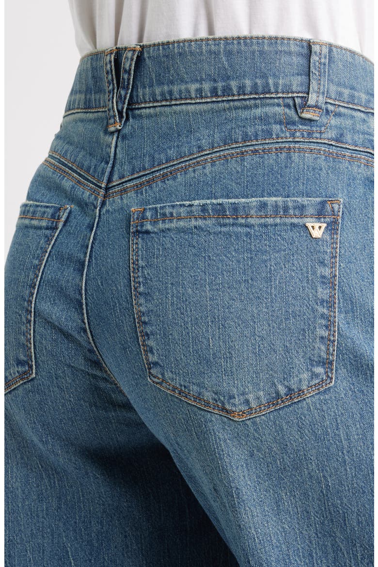 Gracie Skyrise Wide Leg Jeans, Alternate, color, MID BLUE ARTISANAL