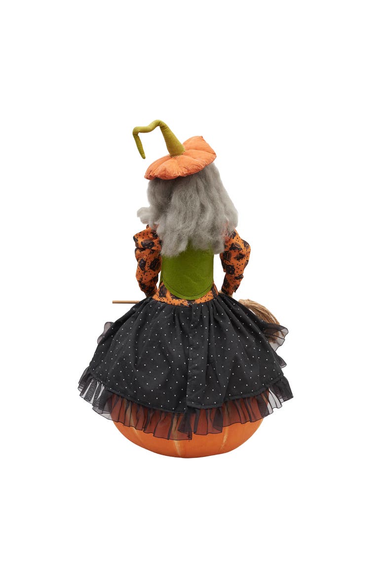 Eartha Joe Spencer Gathered Traditions Halloween Figurine 21", Alternate, color, Black