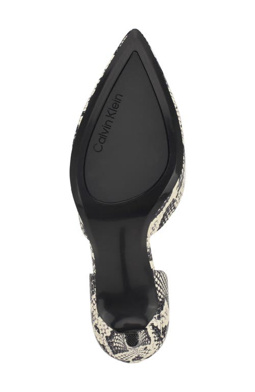 Calvin Klein Gloria D'orsay Pump In Multi
