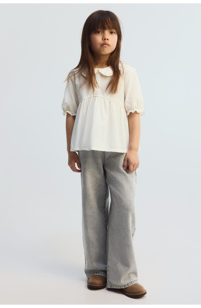 H&M Denim Joggers, Main, color, Washed Gray