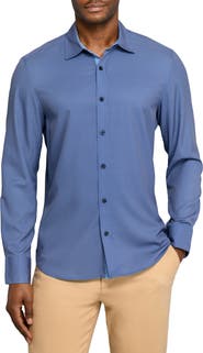 CONSTRUCT Hexagon Geo Woven Long Sleeve Basic