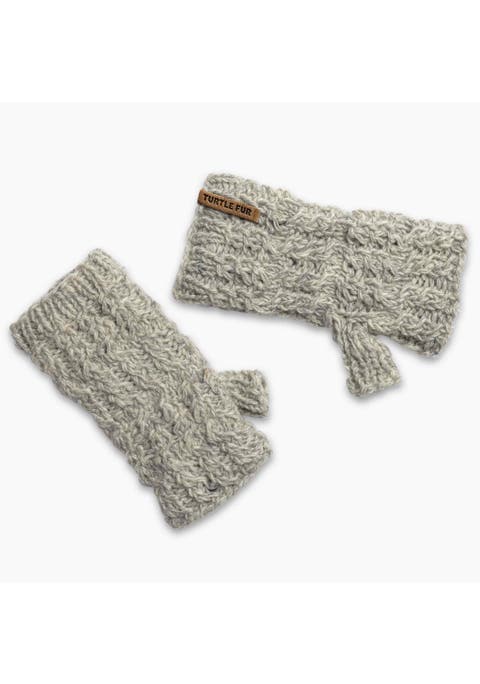 Mika Wool Fingerless Mittens