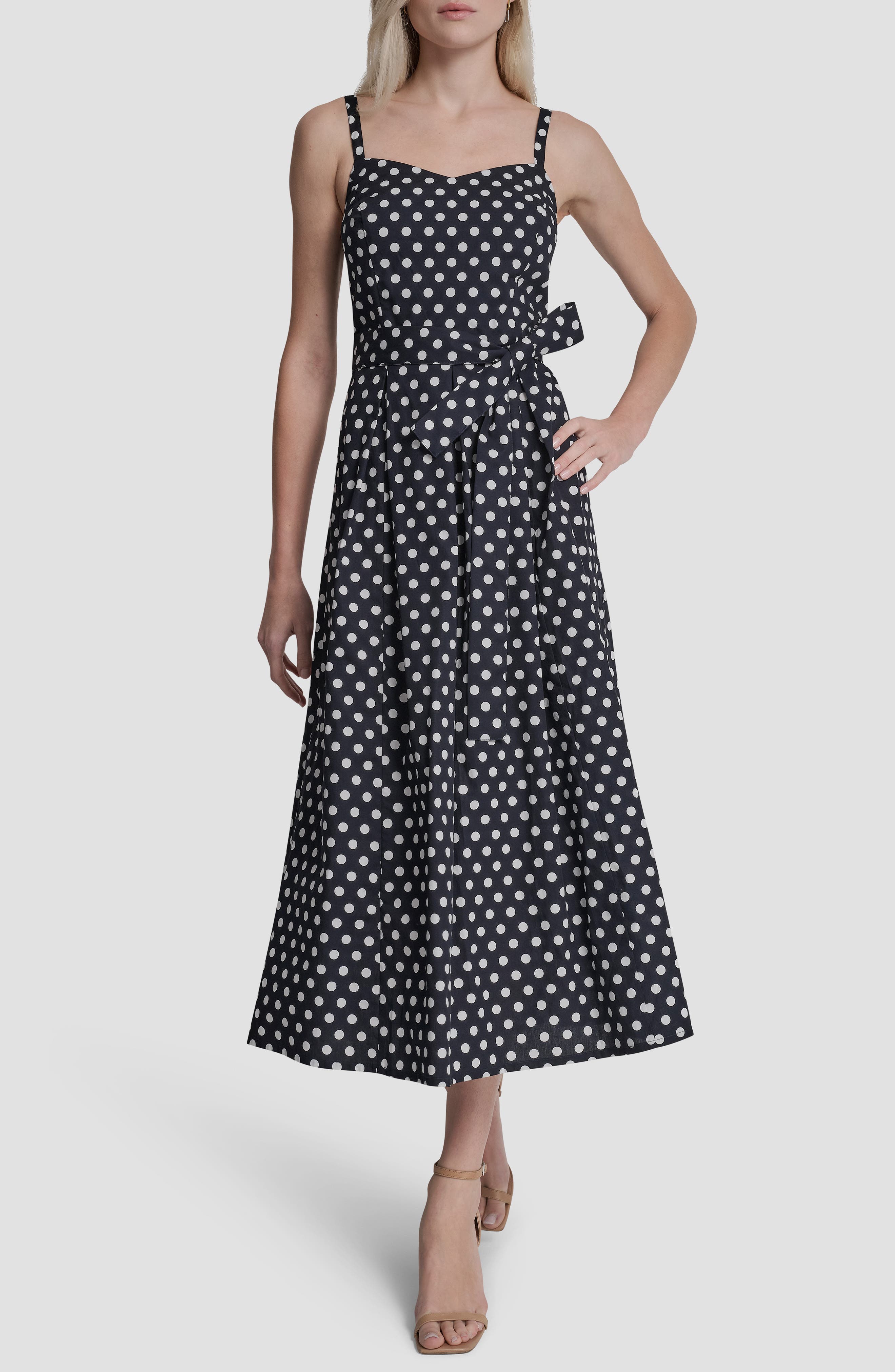 DKNY Sleeveless Maxi Dress