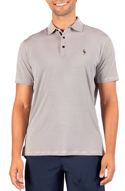 Mini Striped Performance Polo