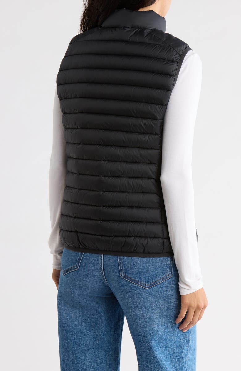 Save The Duck Neomi Puffer Vest, Alternate, color, Black