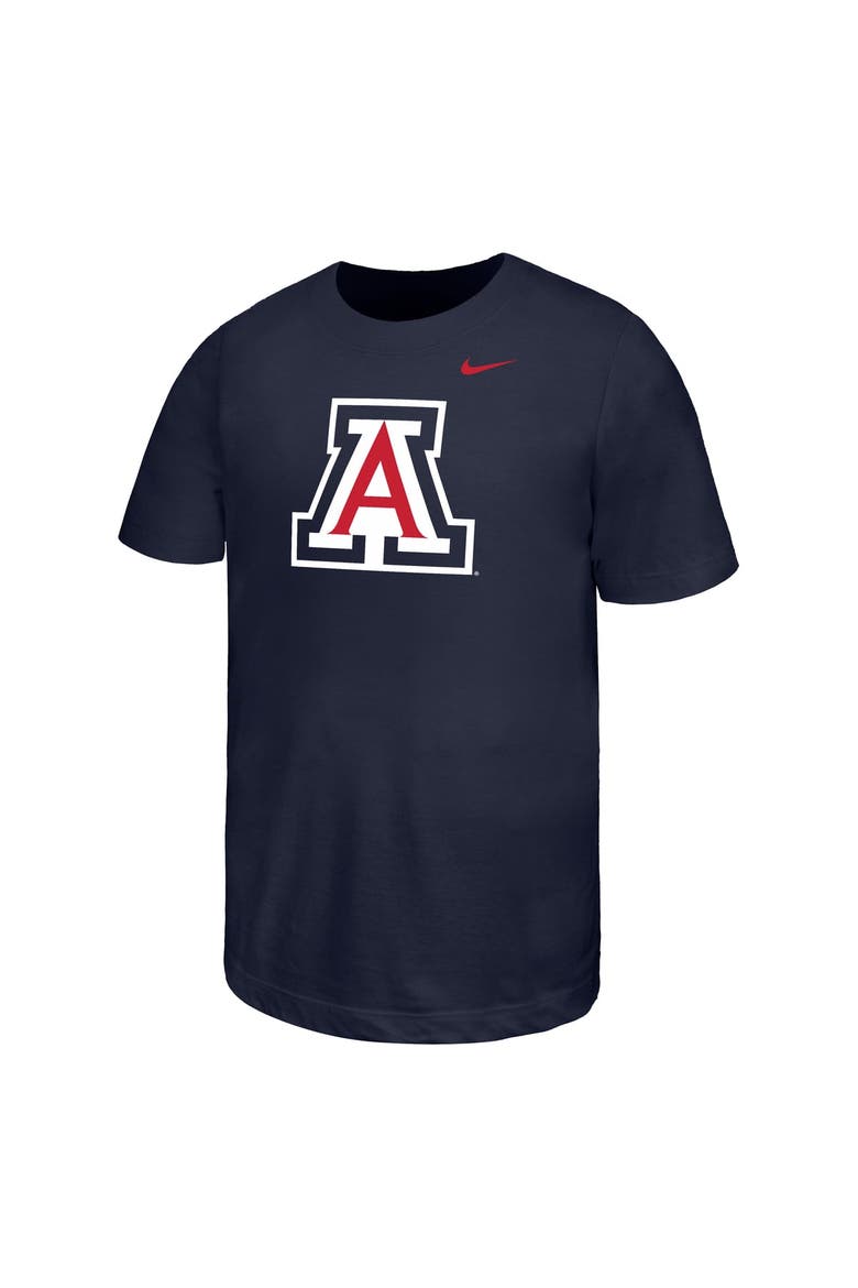 Youth Nike Navy Arizona Wildcats Logo T-Shirt, Alternate, color, Navy