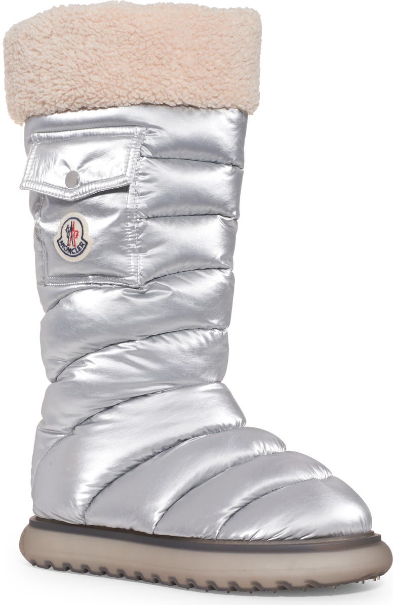 Moncler Gaia Pocket Puffer Snow Boot, Main, color,