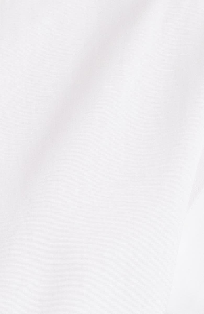 BOSS Bireny Cotton Poplin Button-Up Shirt, Alternate, color, White