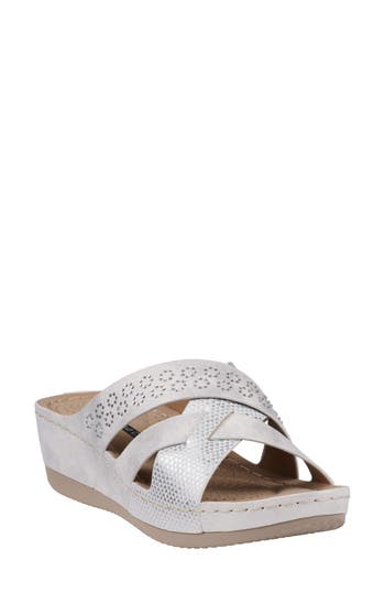 Gc Shoes Soraya Wedge Sandal In White