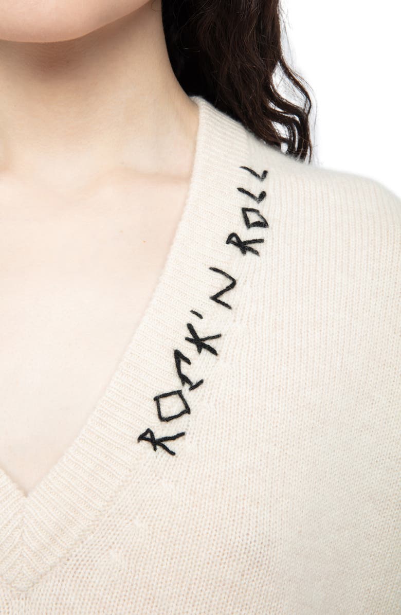 Zadig & Voltaire Mikyz Cashmere Sweater, Alternate, color,