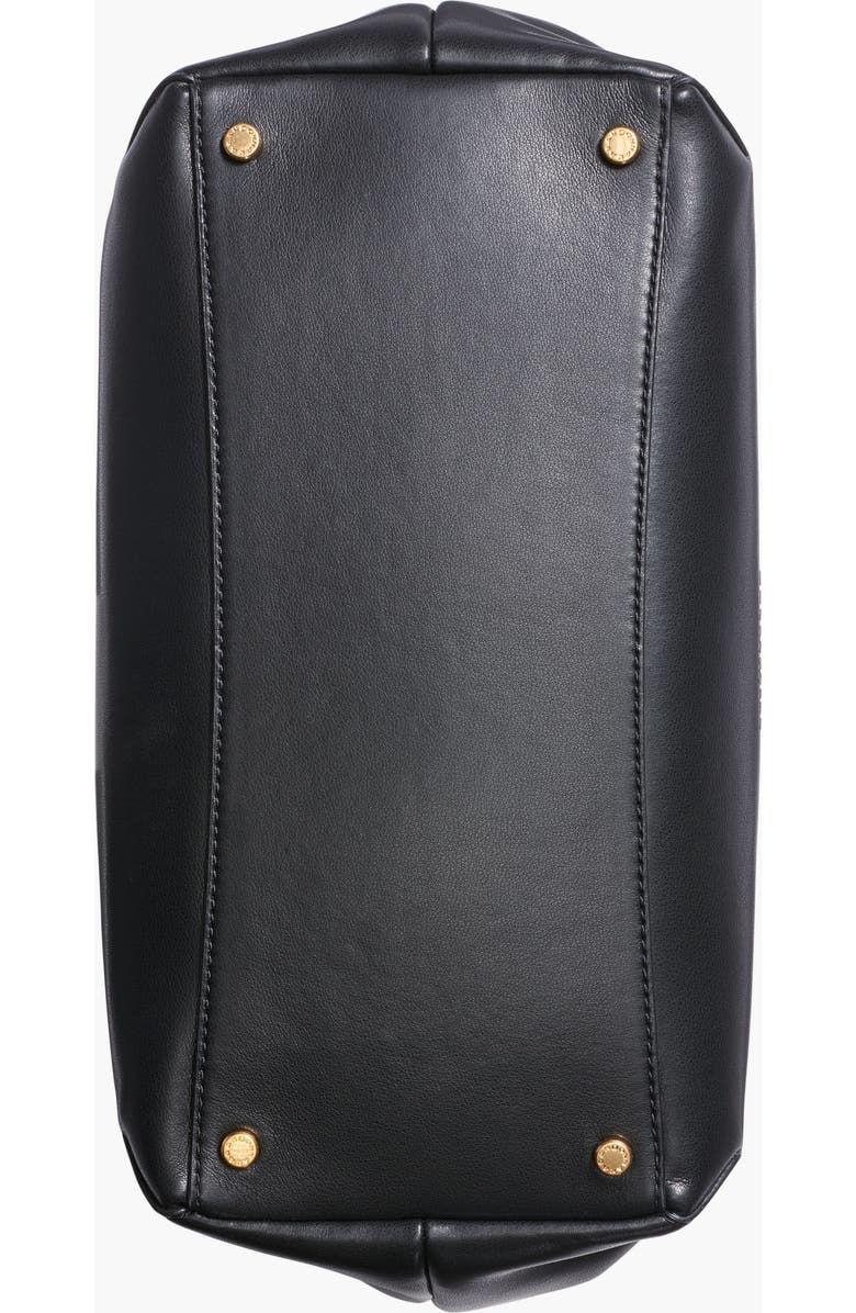 Donna Karan New York Glenwood Small Shoulder, Alternate, color, Black/Gold