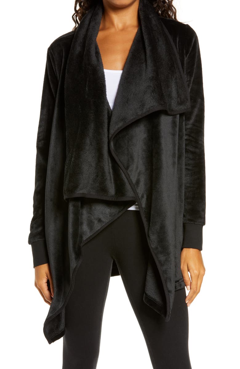UGG<sup>®</sup> Orla Double Face Fleece Drape Jacket, Main, color, 