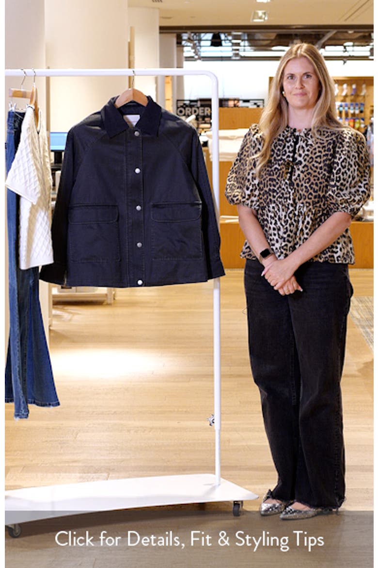 Missy Cotton Blend Barn Jacket video