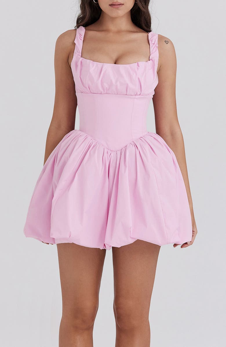 HOUSE OF CB Le Puff Tulle Minidress, Alternate, color, Pirouette